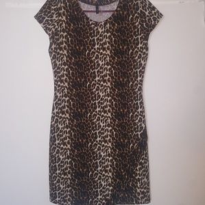 Cheetah print dress